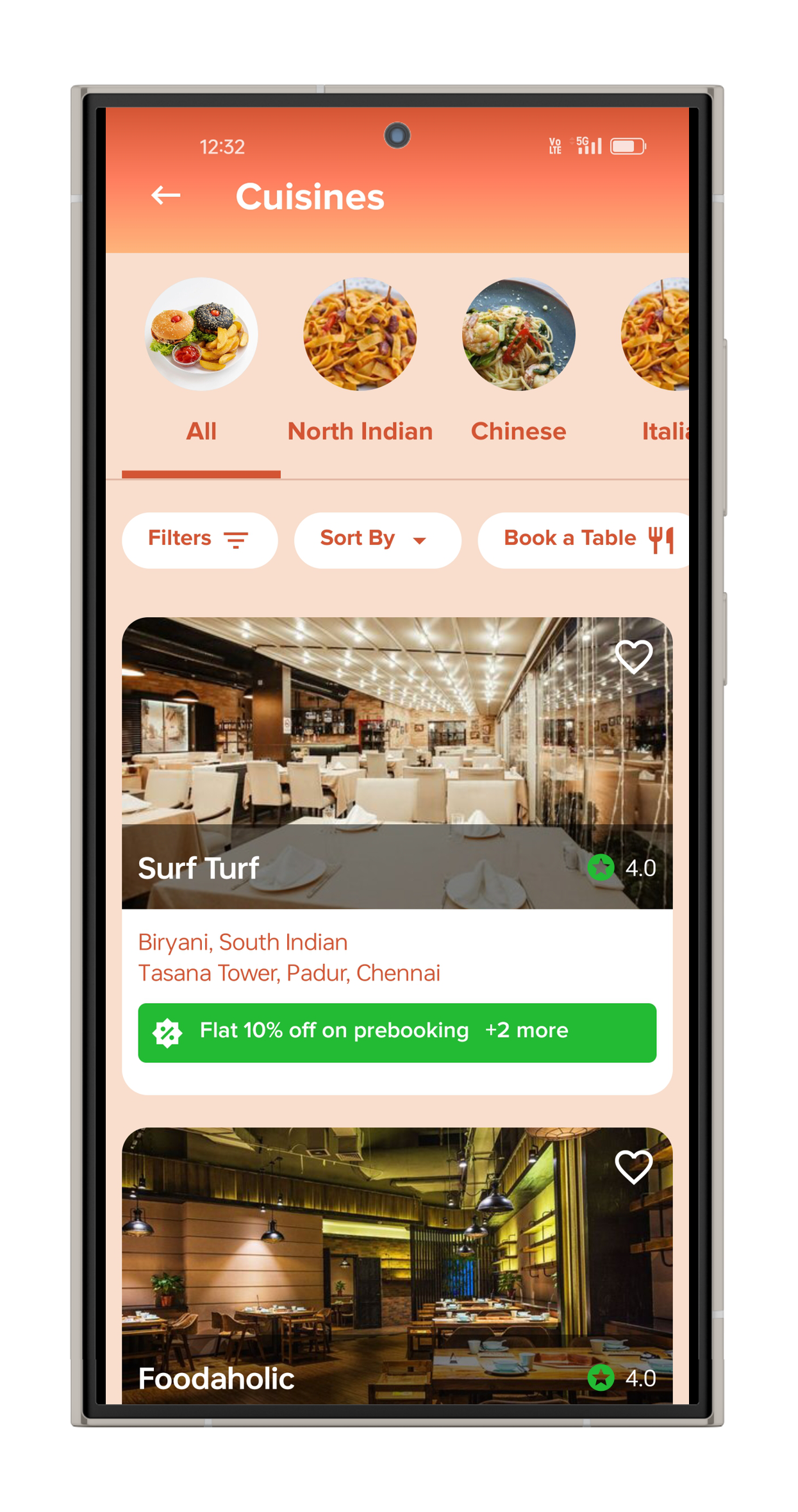 Food Ordering App